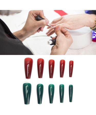 Solid Color Fake Nails Colorful False Nails Pure Color Full Cover Nail Tip Artificial Fake Nails Long Full Coverage False Nails French Nail Acrylic Fake Nails (04) - Buy Online on GoSupps.com
