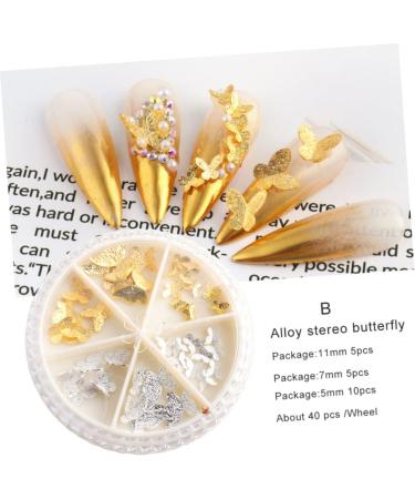 Mikinona 4 Box Manicure Patches Glitters Sticker Nail Art Nail Sequins Powder Nail Art Decoration Nail Art Ornament 3d Nail Art Sticker Confetti Nail Decals Nail Decor 3d Manicure Sticker 6cm Assorted Color - Buy Online on GoSupps.com