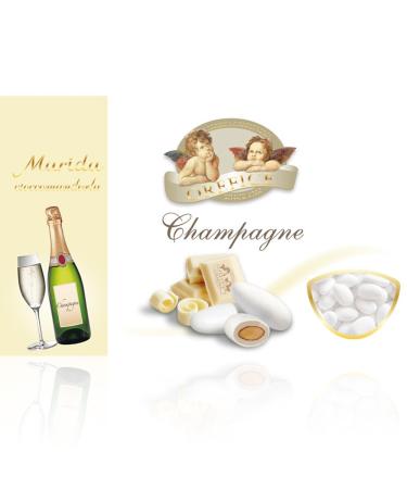 Champagne Flavoured Sugared Almonds 500g (90 Units)