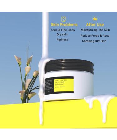 Snail Mucin 92% Moisturizer Cream for Face - Hydrating & Repairing for Dry Sensitive Skin | 100ML - Buy Online on GoSupps.com