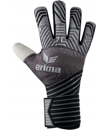 Erima Flex Rd Pro Goalkeeper Gloves 11 - Black/Grey/White | International Shipping Available - Buy Online on GoSupps.com