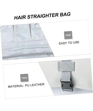 Beavorty Curl Blow Dryer Curling Iron Storage Bag Portable Blow Dryer Hair Dryer Bag Curling Iron Travel Bag Pu Storage Box - Buy Online on GoSupps.com