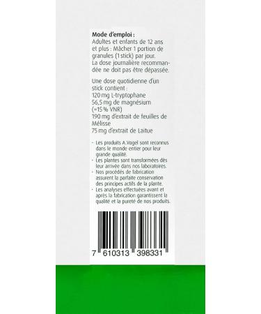 Sleep Sticks - food supplement to help you regain a calm and restful sleep box of 14 sticks. - Buy Online on GoSupps.com