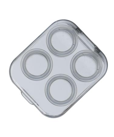 Buy Contact Lens Case & Tweezer Clip Kit - Transparent Plastic Protector for Girls | Ideal for Office & Travel (Gray) - Shop Now! - Buy Online on GoSupps.com