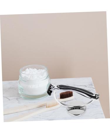 Premium Brush Holder & Razor Stand - Stable Safety Tool for Beard Shaving | Ideal Bathroom Storage for Men - Buy Online on GoSupps.com