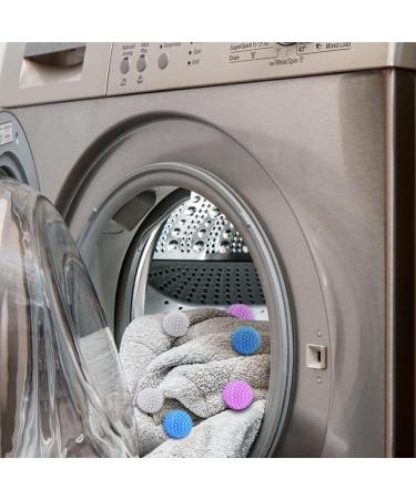 LOMUG Pack of 12 Dryer Balls Wash Balls for Down Jackets Dryer Ball Washing Ball for Washing Machine Reusable Dryer Balls Tumble Dryer Ball for Home Clothing Cleaning - Buy Online on GoSupps.com