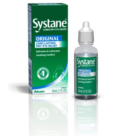 Systane Long Lasting Lubricant Eye Drops, 1 Fl. Oz (Pack of 1) 1 Fl Oz (Pack of 1)
