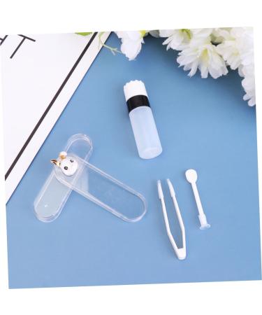 Buy Homsfou Contact Lens Case & Accessories Kit - Portable Holder for Eye Contacts & Glasses - Ideal for Travel & Care - Buy Online on GoSupps.com