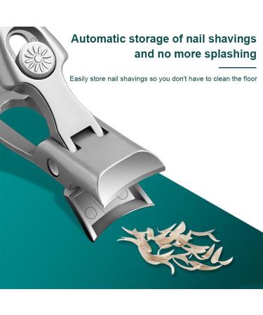 Cumulus Nail Clipper Nail Clippers with Catcher Toenail Clippers for Thick Nails Cumuul Nail Clipper Professional Extra Large Heavy Duty Toe Nail Clippers for Seniors Men and Women (Color : Blac Black - Buy Online on GoSupps.com