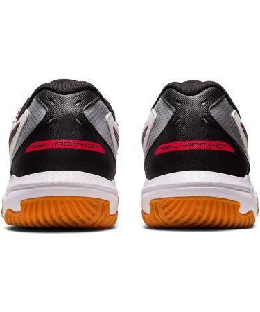 ASICS Men's Gel-Rocket 10 Court Shoes 10.5 - White/Classic Red - Buy Online on GoSupps.com