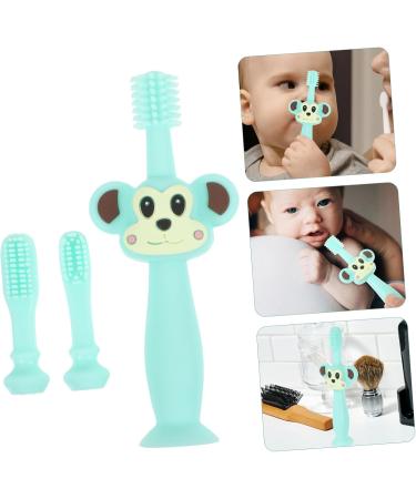 GLEAVI Silicone Training Toothbrush for Toddlers - Ideal Brush for Milk Teeth | International Shipping - Buy Online on GoSupps.com