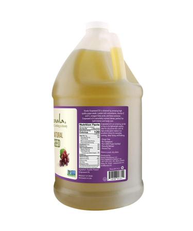 Kevala Grapeseed Oil 1 Gallon - Premium Natural Expeller Pressed - Buy Online on GoSupps.com