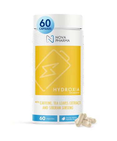 Nova Pharma Hydroxia New Formula Supplement Improves Attention and Mental Alertness Relieves Fatigue Boost Stamina and Energy Levels (60 Capsules)