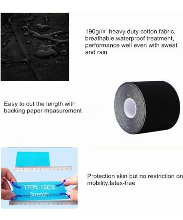 3 Inch Black Turf Tape for Kids | Ultra Sticky Flexible and Breathable | Protects from Turf Burn | Perfect for Little Boys and Girls | 10.9 Yards - Buy Online on GoSupps.com