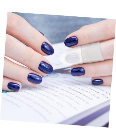 Housoutil 60 Pcs Nail Case French Nail Polish Nail Varnish Shield Nail Polish Covers Nail Polish Protector Prevent Scratches Nail Cover Manicure Polish Para U as Manicure Tools White Plastic 4x2cmx2pcs Whitex2pcs - Buy Online on GoSupps.com