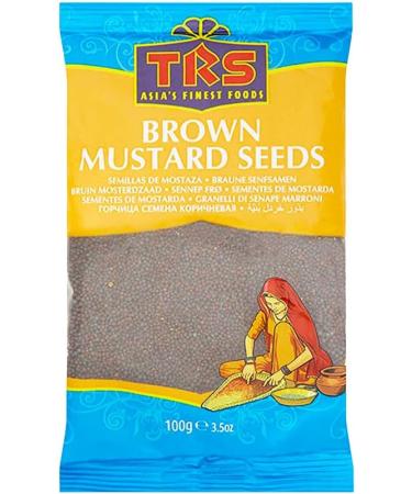 TRS Mustard Seeds | 100G | Mustard Seeds for Cooking |Perfect for Pickling and Spice Blends |Gluten Friendly | Non-GMO | Vegan | Indian Origin (Pack of 4) - Buy Online on GoSupps.com