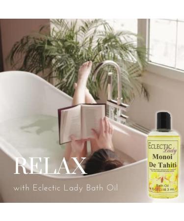 Sweet Orange Bath Oil - Relaxing & Moisturizing Scented Bath Oil for Sensitive Skin | Eclectic Lady | Nourishing Body Oil (8 oz) - International Shipping Available - Buy Online on GoSupps.com