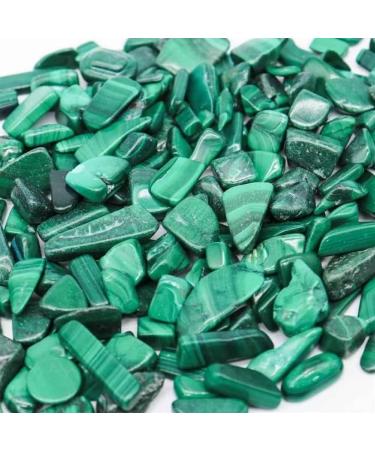 Natural Crystals and Stones 90-100g Natural Feng Shui Crystal Stone Malachite Tumbles Stone Gravel 10mm-15mm for Decorations for Decoration kaixun - Buy Online on GoSupps.com