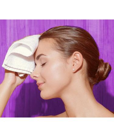 Simpli-Magic 79078 Cotton Washcloths - Pack of 24, 12 x 12 White - Buy Online on GoSupps.com