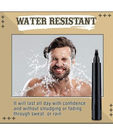 Buy Kylewo Men Bartstift Filler - Waterproof Beard Color Brush & Eyebrow Tool for Salon-Quality Styling  - Buy Online on GoSupps.com