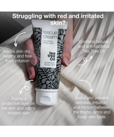 Australian Bodycare Rescue Cream for Sore Skin | Anti-Redness & Healing Cream for Bedsores, Wounds, and Nappy Rash | Barrier Cream for Sensitive Skin | 100ml - Buy Online on GoSupps.com