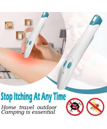 Breadom Electronic Anti-Itch Pen Mosquito Bites Insect Bites Anti-itch Stick for Camping Travel Outdoor Sports Chemical Free Effective and Lasting Relief for Itching Burning Pain and Swelling - Buy Online on GoSupps.com