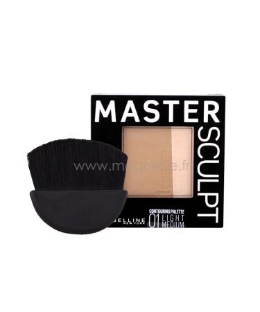 GEMEY MAYBELLINE Master Sculpt contouring powder duo - Light Medium 01 Light Medium