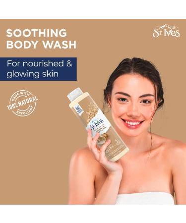 St. Ives Oatmeal and Shea Butter Moisturizing Body Wash 13.50 oz - Pack of 3 - Buy Online on GoSupps.com