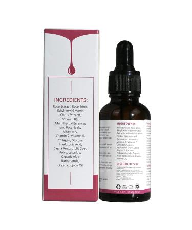 Rose Essential Oil for Face - Anti-Aging Moisturizer & Serum (30ml) | Hydrating Skin Care - Buy Online on GoSupps.com