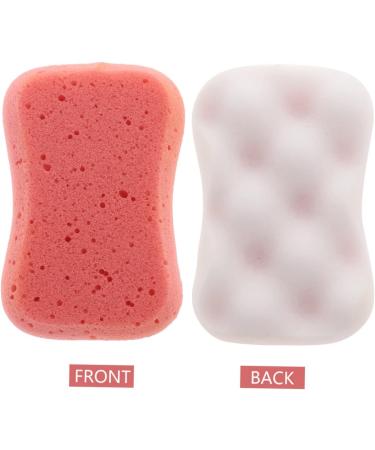 NOLITOY 16 Pcs Kids Bath Scrubber Set - Soft Shower Sponge & Loofahs for Baby Care | Cute Face Cleaning Tools & Accessories - Buy Online on GoSupps.com
