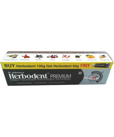 Herbodent Dr. Jaikaran's Premium Herbal Toothpaste - Best Oral Care Pack of 3 | Buy Now Internationally - Buy Online on GoSupps.com