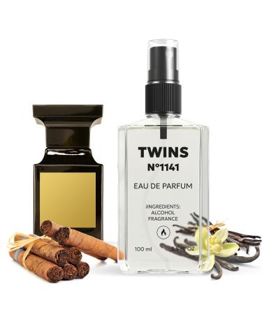 TWINS Impression of Tobacco. Vanille | Unisex Perfume for Women and Men Eau de Parfum | No.1141 | 3.4 Fl Oz / 100 ml TF Tobacco Vanille Impression