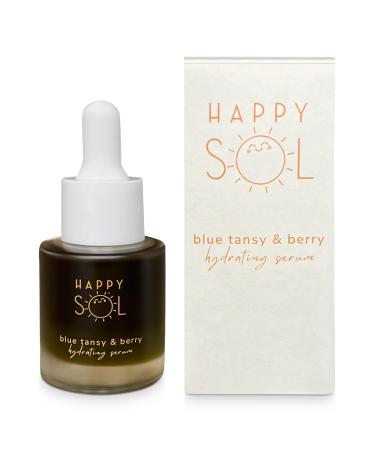 Blue Tansy & Berry Hydrating Serum - Clean Beauty - Made in USA - Cruelty Free - Paraben Free Nourishing Face Serum Rosehip Oil