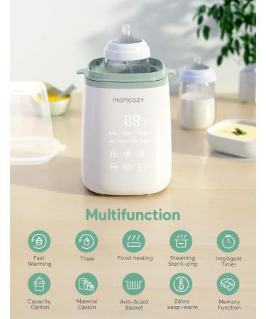 Momcozy Baby Bottle Warmer Precise Temperature Control and Auto Shut-off Quick Bottle Warmer for All Bottles Multifunction - Buy Online on GoSupps.com