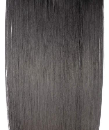 8PCS Clip in Hair Extensions - Jet Black 24inch Synthetic Hair Piece for Full Head - Buy Online on GoSupps.com