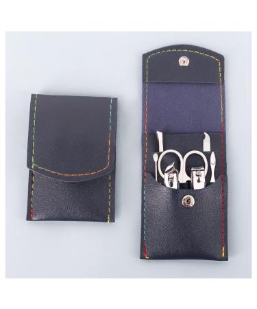 Manicure Kit Portable 7-Piece Nail Clippers Set Simple Manicure Tool for Office Bedroom Indoor Travel Nail File Tool Nail Care Set Nail Clippers Kit (Color : B)