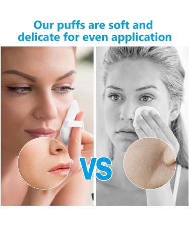 Ainiv 12 PCS Triangle Makeup Puff Set - Reusable Soft Powder Sponge for Wet/Dry Use - Ideal for Loose Powder, Foundation, and Blush - White #6 - Buy Online on GoSupps.com