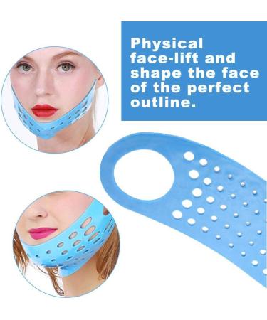 Face Lifting Slimming Hammock and Lip Trainer Silicone Face Lifting Chin Belt Exercise Mouth Muscle Tightener Tightening Anti-Wrinkle Tool - Buy Online on GoSupps.com