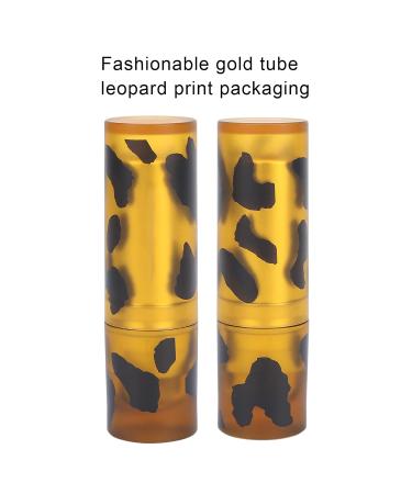 Leopard Lipstick - High Gloss Long-Lasting Non-Stick Mousse Lip Makeup (04 Santa Claus) | Shop Internationally - Buy Online on GoSupps.com