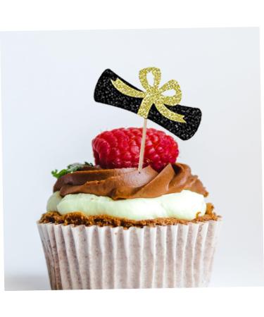 Garneck 10 Sets Cake Insert Top Hat Grad Party Decoration Graduation Cake Toppers Graduation Cake Decors Grad Cupcake Toppers 2024 Graduation Cupcake Toppers Cake Picks Paper Cup Graduate - Buy Online on GoSupps.com
