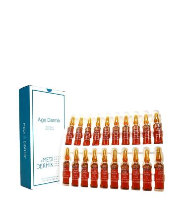 Age Dermik Skin Revitalization & Anti-Aging Solution 20 Ampoules x 5 ml (100 ml/3.38)