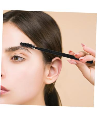 POPETPOP 1PC major Makeup Brush for Eyebrow Eyelash brush Eyebrow Brush for Women eyebrow brush Professional Eyebrow Brush Bamboo Eye shadow brush Wooden mascara M Black - Buy Online on GoSupps.com