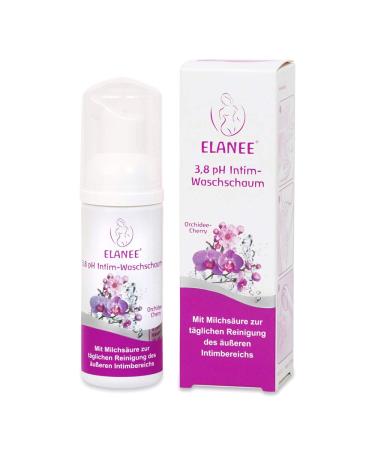 ELANEE 3.8 pH intimate wash foam with lactic acid for daily cleansing of the external intimate area 50 ml (405-00) 50 ml (1 pack) - Buy Online on GoSupps.com