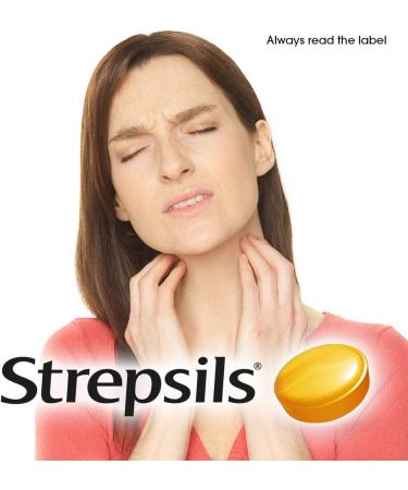 Strepsils Honey & Lemon Lozenges 36 Lozenges - Buy Online on GoSupps.com