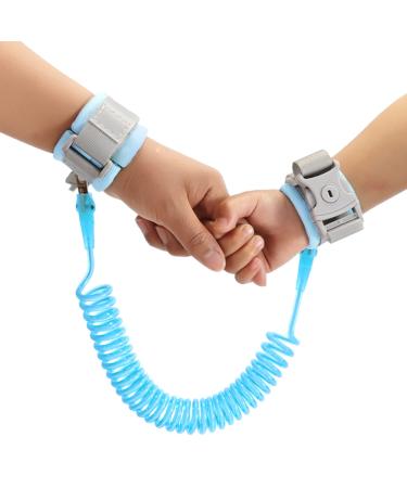 2M Anti Lost Wrist Link Belt Anti Lost Wrist Link Toddler 360 Rotate Security Baby Toddler Reins Child Anti-Lost Wrist Strap with Key Lock Toddler Wrist Strap for Walking and Travel Outside