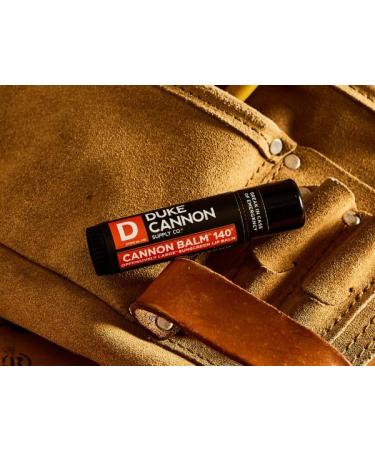 Duke Cannon Lip Balm for Men - Blood Orange - Tactical Lip Balm for Men long-lasting sun protection - SPF 30 0.56 oz - Buy Online on GoSupps.com