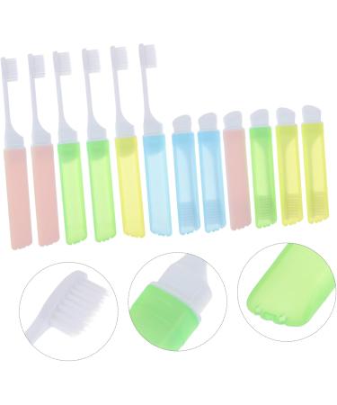 Clispeed 12 Tooth Travel Toothbrush for Kids | Portable Foldable Dental Hygiene Tools | Auspin Pocket Brush - Buy Online on GoSupps.com