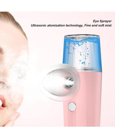 Natudeco 40ML Eye Moisturizing Sprayer Eye Hydrating Sprayer Portable Handheld USB Charging Eye Sprayer for Eye Fatigue Relief Facial Moisturizing(PINK) - Buy Online on GoSupps.com