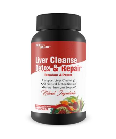 Liver Cleanse Detox & Repair - Liver Kidney & Colon Cleanse - Herbal Liver Cleanse Supplement with Dandelion Root Aloe Turmeric Ginger - Promote Liver Health Naturally - Premium Formula