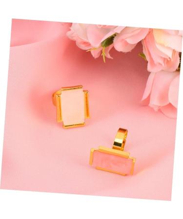 POPETPOP 2 pi ces Palette Ongles Cr ative Forme de Couronne Support pour Pinceaux et Pr sentation de Couleurs Rangement Vernis et M lange Facile pour Manucure Blanc et Rose - Buy Online on GoSupps.com